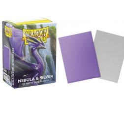 100 Dragon Shield Matte : Nebula & Silver