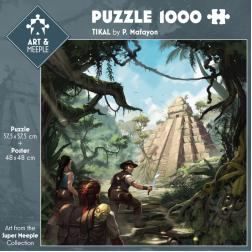 ART&MEEPLE - Puzzle 1000 pièces Tikal