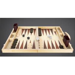 Backgammon Bois 48cm