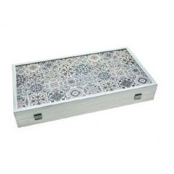 Backgammon Mosaique Orientale 48 CM