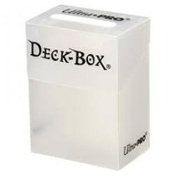 Boite de Rangement  75 deck protectors Blanc