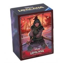 Boîte de rangement Disney Lorcana Set 2 : L'Ascension des Floodborn Mulan