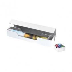 Boite de Rangement Playmat Ultimate Guard Flip &acute;n &acute;Tray Mat Case XenoSkin Blanc