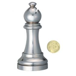 Casse-t&ecirc;te Huzzle Cast chess Bishop (fou) Silver level 2