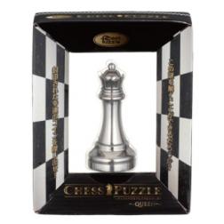 Casse-T&ecirc;te Huzzle Cast Chess Queen Silver Level 3