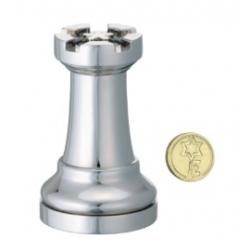 Casse-t&ecirc;te Huzzle Cast chess Rook (tour) silver level 1