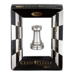 Casse-t&ecirc;te Huzzle Cast chess Rook (tour) silver level 1