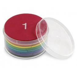 Cercles de mousse Rainbow Fraction® de démonstration magnétique double face