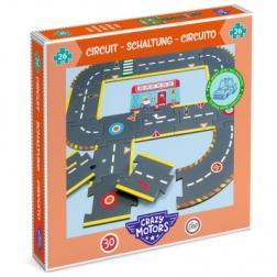 CRAZY MOTORS - UNIVERS - Puzzle Circuit 26 pièces
