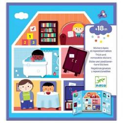 CREER AVEC DES GOMMETTES - La maison