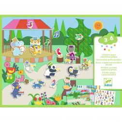 CREER AVEC DES STICKERS - Fanfare