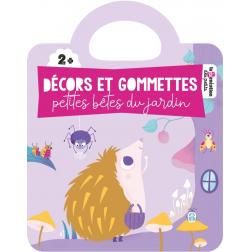 D&eacute;cors et gommettes - petites b&ecirc;tes du jardin