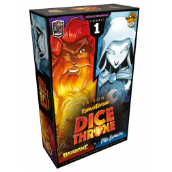 Dice Throne S1- Barbare VS Elfe Lunaire