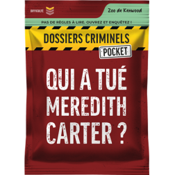 Dossier Criminel Pocket 1 - Qui a tué Meredith Carter ?