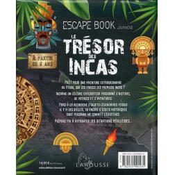 Escape Book Junior - Le Trésor des incas