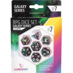 Galaxy Series -Aurora- Set de 7 Dés