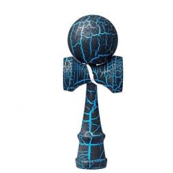 Kendama Crackle Bleu Boule 6 cm
