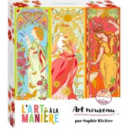 L'art à la manière Art nouveau - coffret avec accessoires