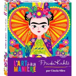 L'art à la manière de Frida Kahlo - Sables et strass - boîte avec accessoires