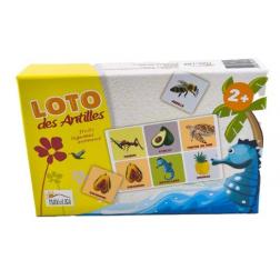 Loto des Antilles : fruits, l&eacute;gumes, animaux