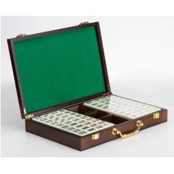 Mahjong Boite bois (tuile 22x30x17)