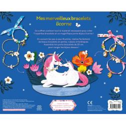Mes merveilleux bracelets licornes - coffret avec support &agrave; bijoux et accessoires