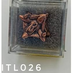 M&eacute;tal Dice D6 Terralith Finition Cuivre Patin&eacute;