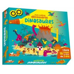 Mon coffret d&eacute;couverte dinosaures - coffret lampe