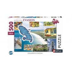 Nathan puzzle 500 p - Carte postale de La Martinique