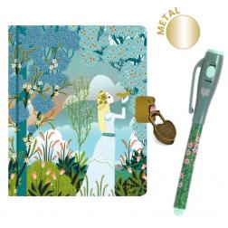 Petit carnet secret Charlotte + feutre magique