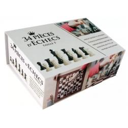 Pi&egrave;ces Echecs plastique T5