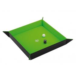 Piste de d&eacute;s Magn&eacute;tic Carr&eacute; Noir Vert