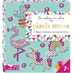 Pixels strass - mini bo&icirc;te avec accessoires