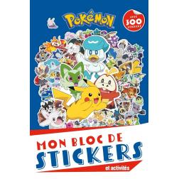 Pok&eacute;mon - Bloc de stickers et activit&eacute;s Paldea
