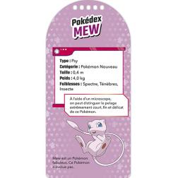 Pokémon - Mon carnet de jeux et d'activités avec stickers - Mew