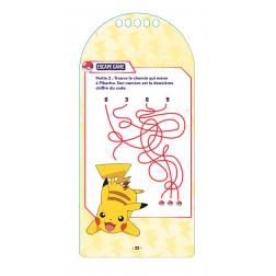 Pokémon - Mon carnet de jeux et d'activités avec stickers - Pikachu
