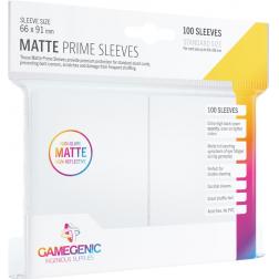 Portfolio Gamegenic : 100 Matte Sleeves Prime Blanc