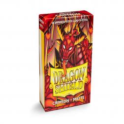 Protège-cartes Dragon Shield MATTE : Small Crimson