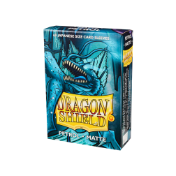 Protège-cartes Dragon Shield MATTE : Small Petrol (60)