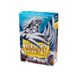 Protège-cartes Dragon Shield MATTE : Small Silver (60)