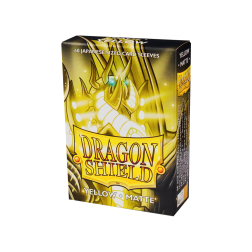 Protège-cartes Dragon Shield MATTE : Small Yellow (60)