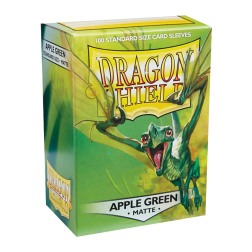 Protège-cartes Dragon Shield MATTE : STANDARD Apple Green (100 ct. In box)