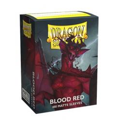 Protège-cartes Dragon Shield MATTE - STANDARD Blood Red (100 ct. In box)