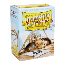 Protège-cartes Dragon Shield Matte : STANDARD Ivory (100 ct. in box)