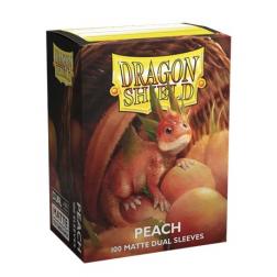 Protège-cartes Dragon Shield MATTE - STANDARD Peach (100 ct. In box)