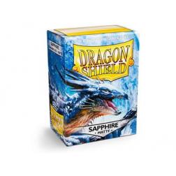 Protège-cartes Dragon Shield MATTE : STANDARD Sapphire (100 ct. In box)
