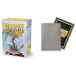 Protège-cartes Dragon Shield MATTE : STANDARD Silver (100 ct. In box)