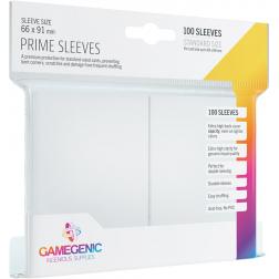 Protège-cartes Gamegenic : 100 Sleeves Prime Blanc