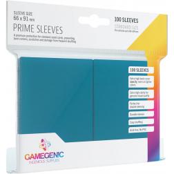 Protège-cartes Gamegenic : 100 Sleeves Prime Bleu