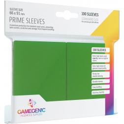 Protège-cartes Gamegenic : 100 Sleeves Prime Vert